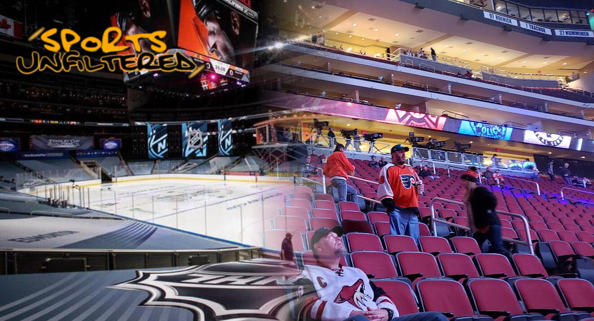 Arizona Coyotes - Tonight's attendance? A standing room only crowd